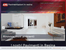 Tablet Screenshot of airepavimentazioni.com